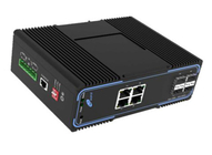 Gehandhabter Gigabit Ethernet-Schalter mit 4 POE-Häfen und 4 SFP-Schlitzen