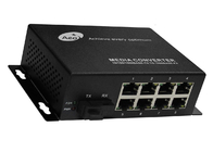 Wandmontierter 10/100Base-TX-SC-Gigabit-Ethernet-Glasfaser-Switch-Hub mit 8 Ports