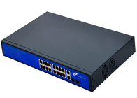 16 Hafen-Gigabit PoE-Schalter mit 16 POE-Häfen und 2 Ethernet-und 2 SFP-Häfen