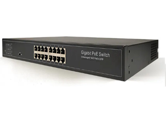 16 Hafen-Unmanaged Ethernet-Schalter, volle Gigabit 16 Port-POE-Schalter