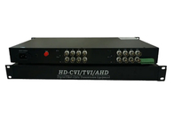 AHD/CVI/TVI 1080P 720P Video des Faser-Videotransceiver-16ch zur Faser RS485