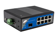 SFP-Ethernet-optischer Schalter Ein-Modus-Einfaser-AC/DC-Stromversorgung
