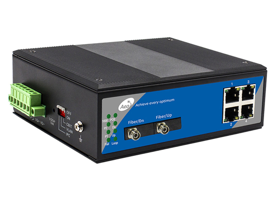 Robuster POE Ethernet-Switch für Datenübertragungsrate 10/100/1000 Mbps Arbeitstemperatur -40-85°C