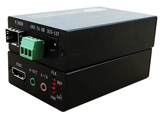 1080P-HDMI-Faser-Konverter Bidirektions-Audio RS232 über Glasfaser-Erweiterung