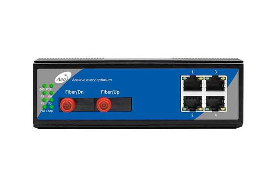 IEEE802.3 10/100Mbps Hafen des Ethernet-Faser-Schalter-4