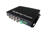 4CH HD SDI optische Port4 BNC Häfen des Faser-Konverter-1 der Faser-