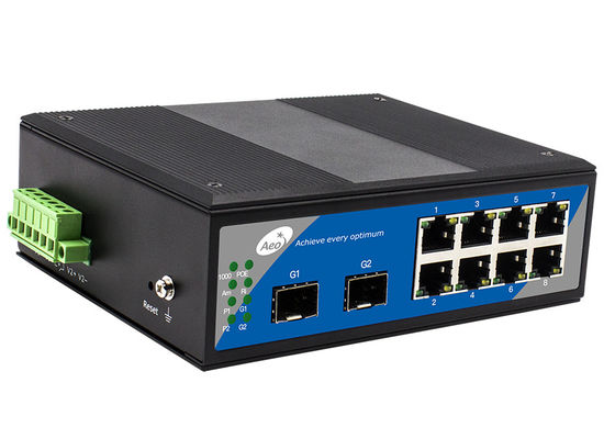 Kaskadenschalter Ring Industrials POE, Portgigabit 8 POE-Schalter