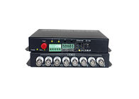 Video-Audio der Daten-8CH Video Tx 1ch RS485 Faser-Medien-des Konverter-8 BNC Daten Rx