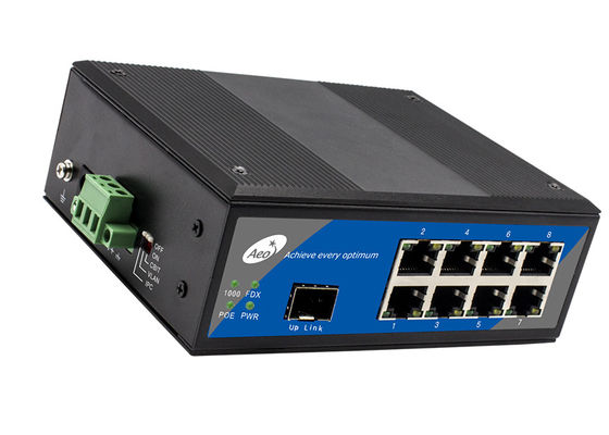 Industrieller Portschalter des Gigabit-8