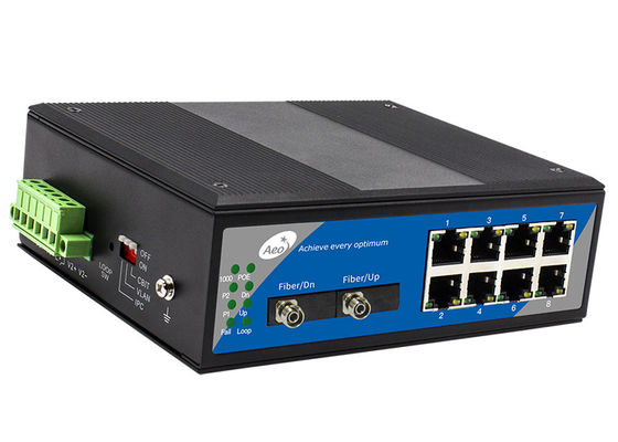 Industrieller POE Hafen des CBIT-Unterstützungs10/100mbps Schalter-8