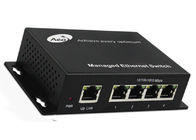 4 Port-Unterstützung Gigabit Ethernet-Netz-Schalter IPC-Ergänzungs-250m VLAN CBIT