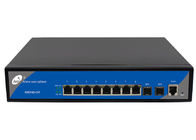 L2 Managed 8-Port-POE-Glasfaser-Ethernet-Switch 2 Gigabit-SFP-Port