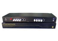 Faser-Optikkonverter 8ch HD SDI mit Ethernet-Anschluss RS485
