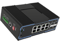 Gehandhabte volle Gigabit Ethernet-Faser-Schalter 4 SFP-Schlitze und 8 Ethernet-Anschlüsse