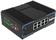 Gehandhabter Portschalter des Gigabit-8 mit 4 SFP-Schlitzen und 8 Ethernet-Anschlüssen