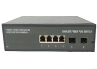 Voller Faser-Schalter-Ethernet-Schalter Poe 4 Gigabit POE SFP Hafen mit 2 Sfp