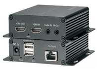 1080P HDMI über Ethernet-Ergänzung Kit With Audio Local Loop aus 1 Rück-IR-Signal