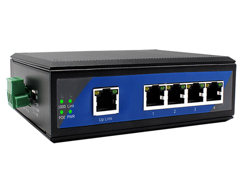 5 Port-100M Industrial Ethernet Switch Speichervermittlungsunterstützung VLAN CBIT