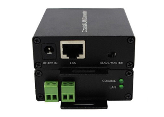Coaxial-LAN Converter IP über Coaxial Extender IP über 2Wire Coaxial/Twisted Pair Extender für IP-Kamera