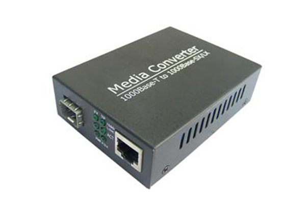 100km 10 100 1000M Media Converter One SFP ein Ethernet-Anschluss